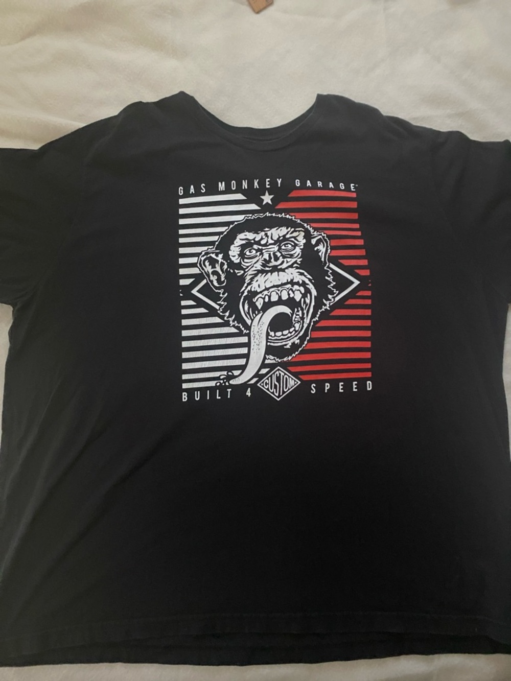 Vintage Y2K Gas Monkey Garage 3XL black graphic T Shirt